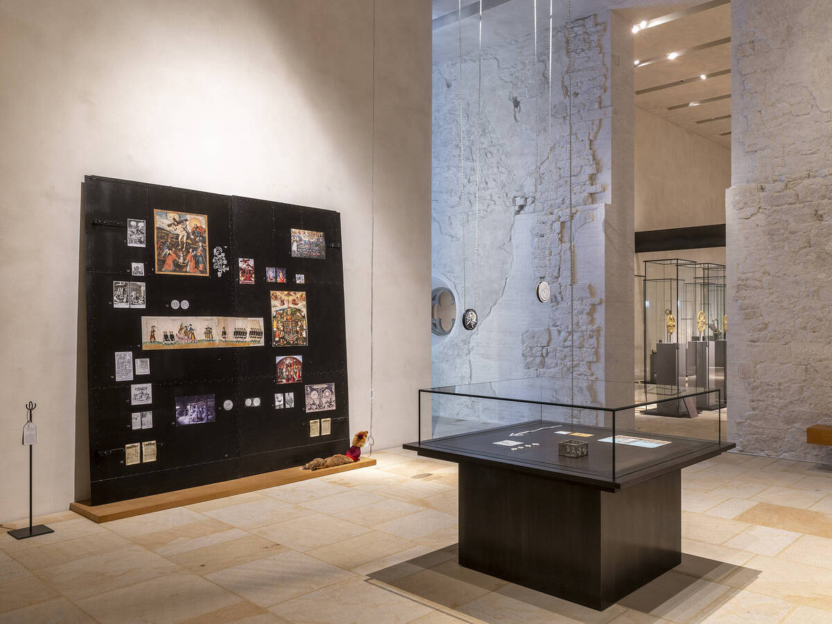 Ansicht aus der Ausstellung im Dommuseum 