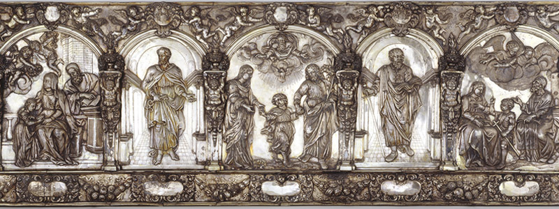 Großes Antependium aus dem Hildesheimer Dom. Inv.-Nr. DS 65
